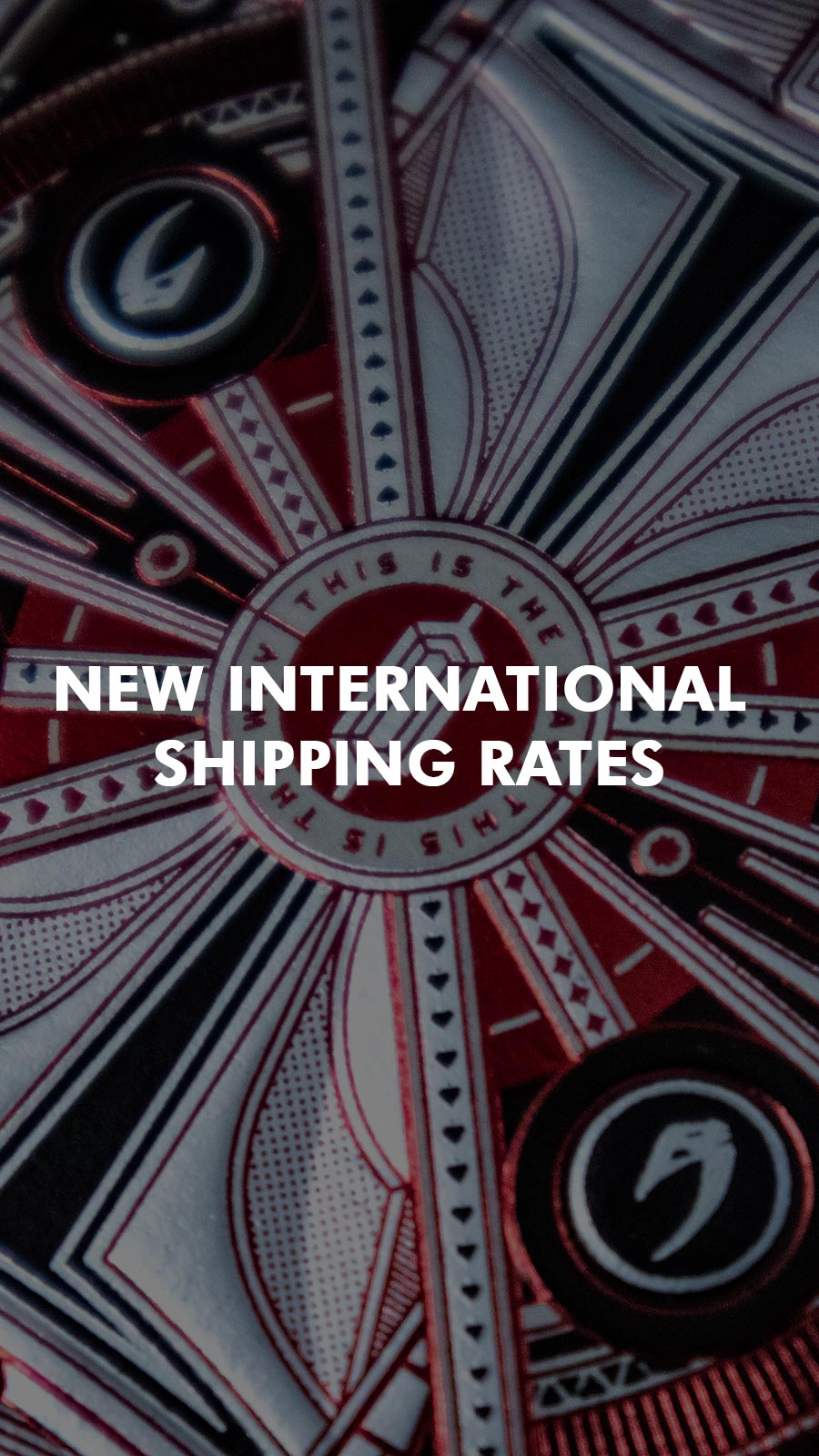 New International Shipping Rates