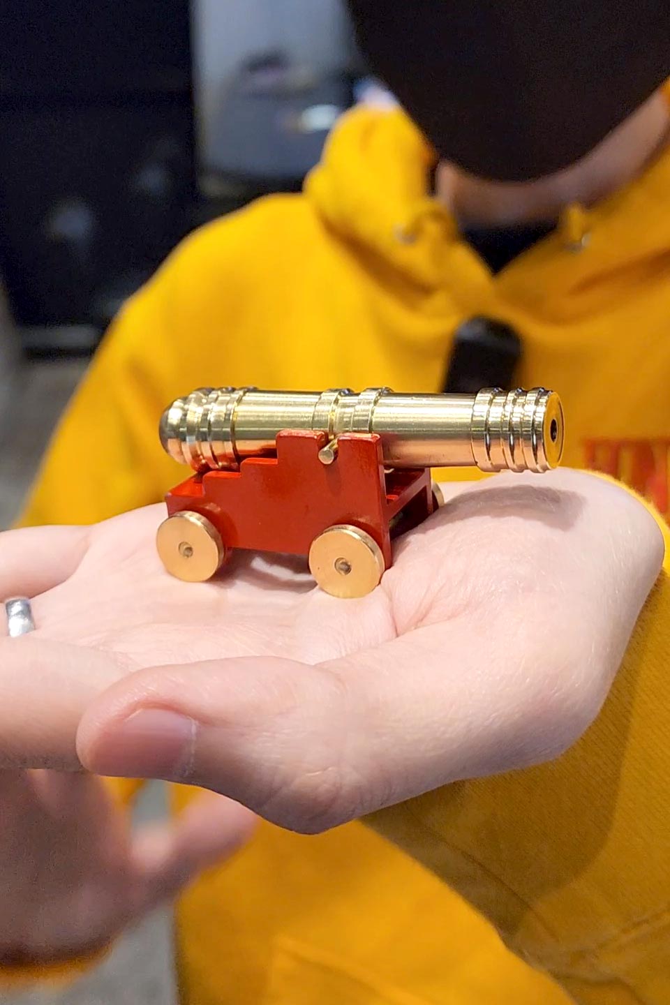 Brass Canon Puzzle