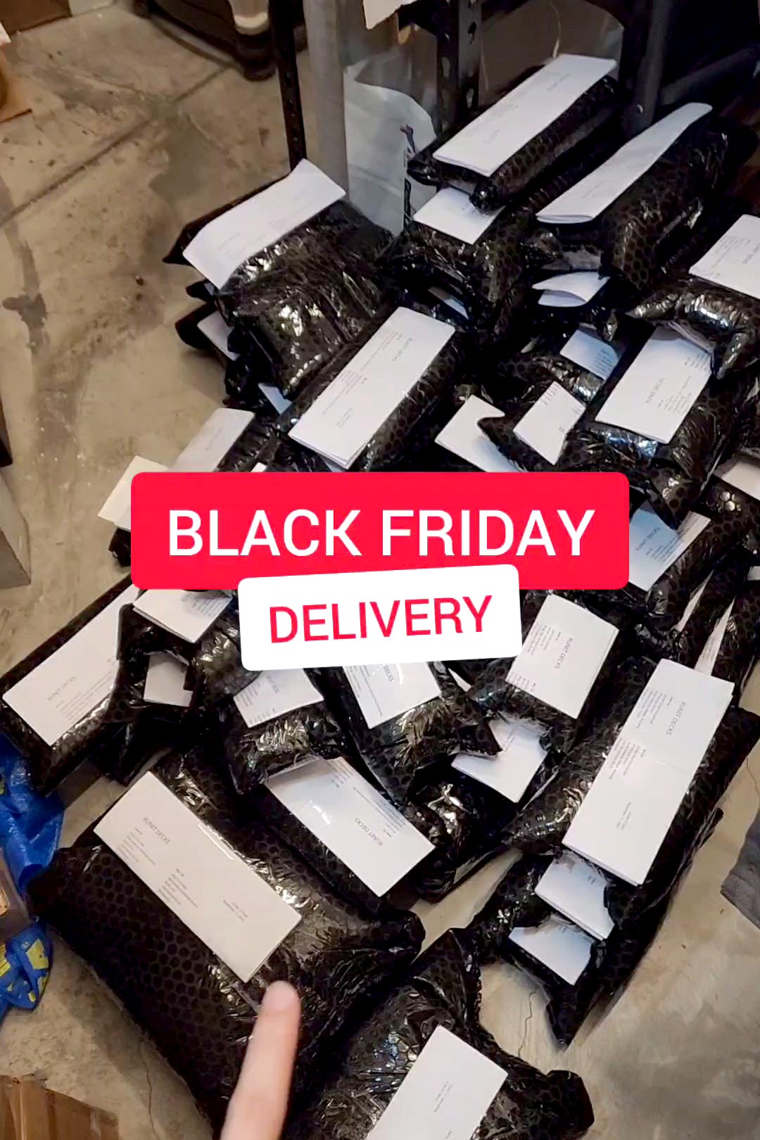 Black Friday Delivery Update Part 1