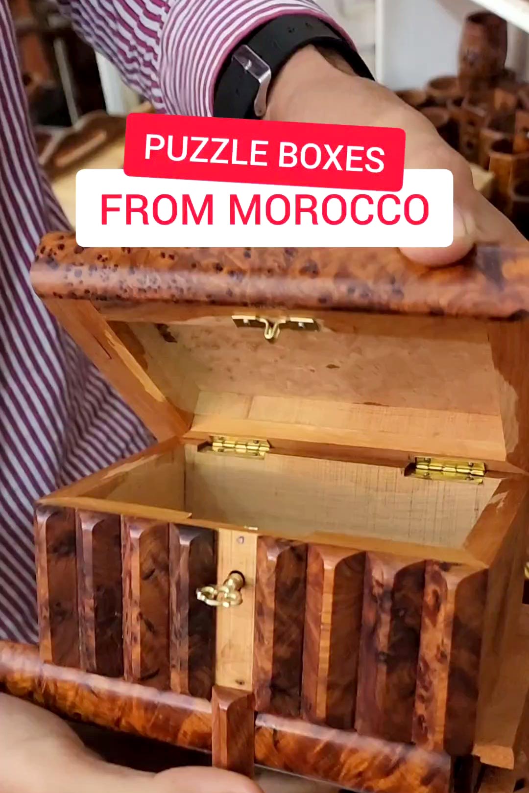 Puzzles Boxes from Morocco!
