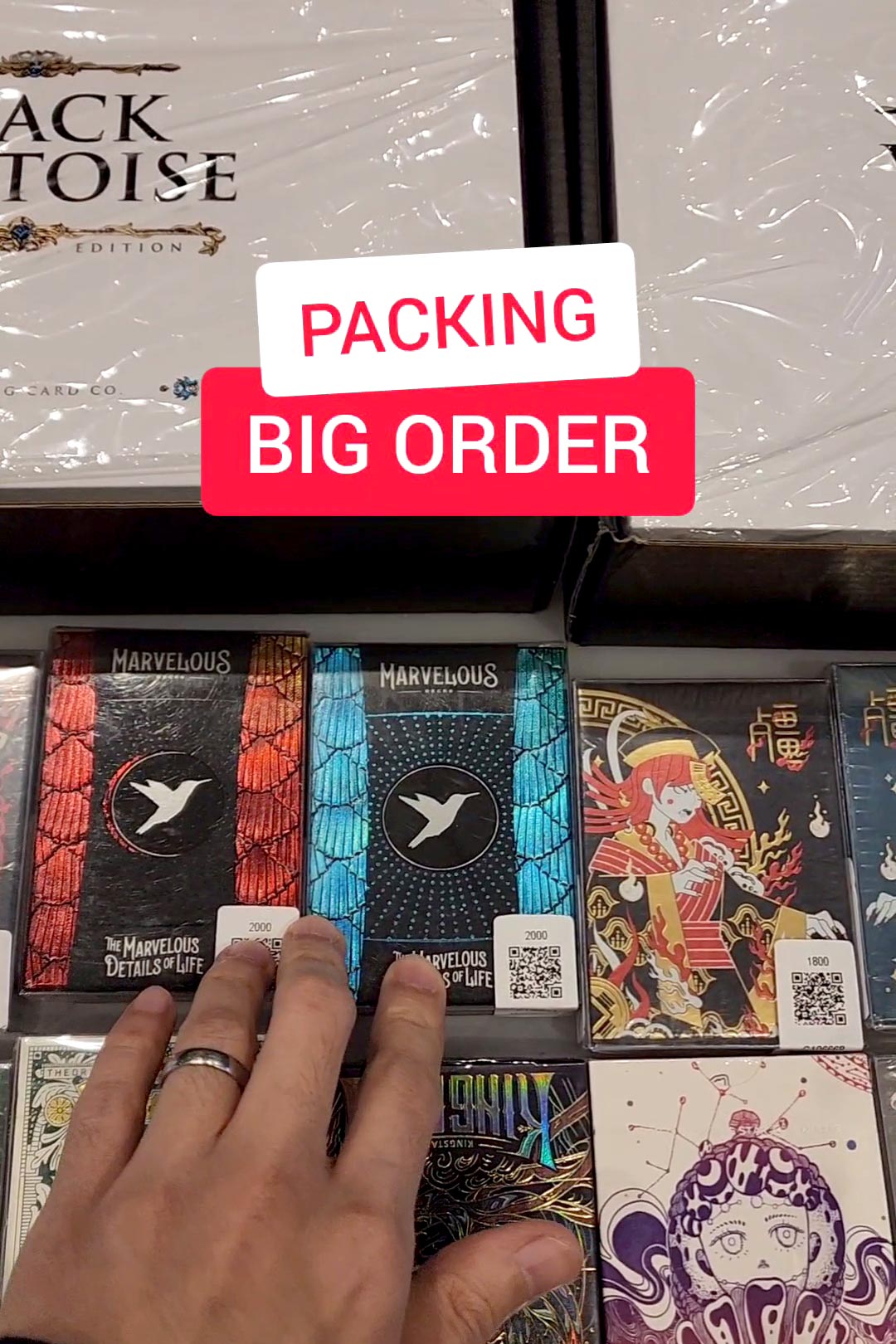 Large Order Packing Video!