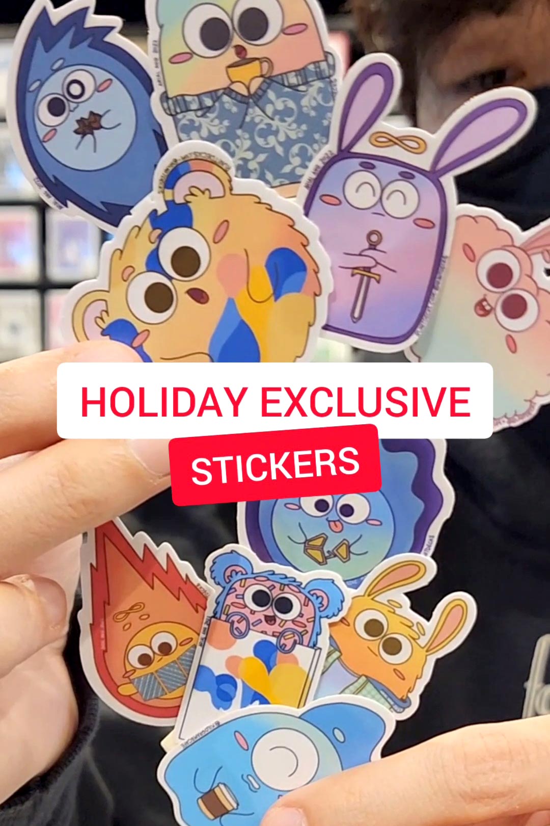 Holiday Exclusive Stickers!