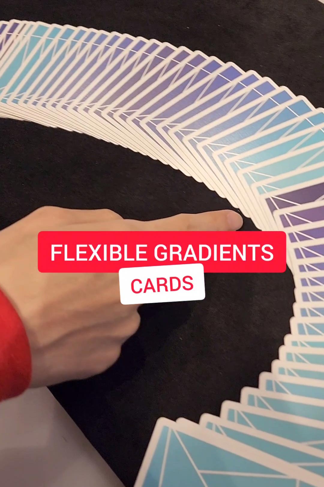 Flexible Gradients Playing Cards!