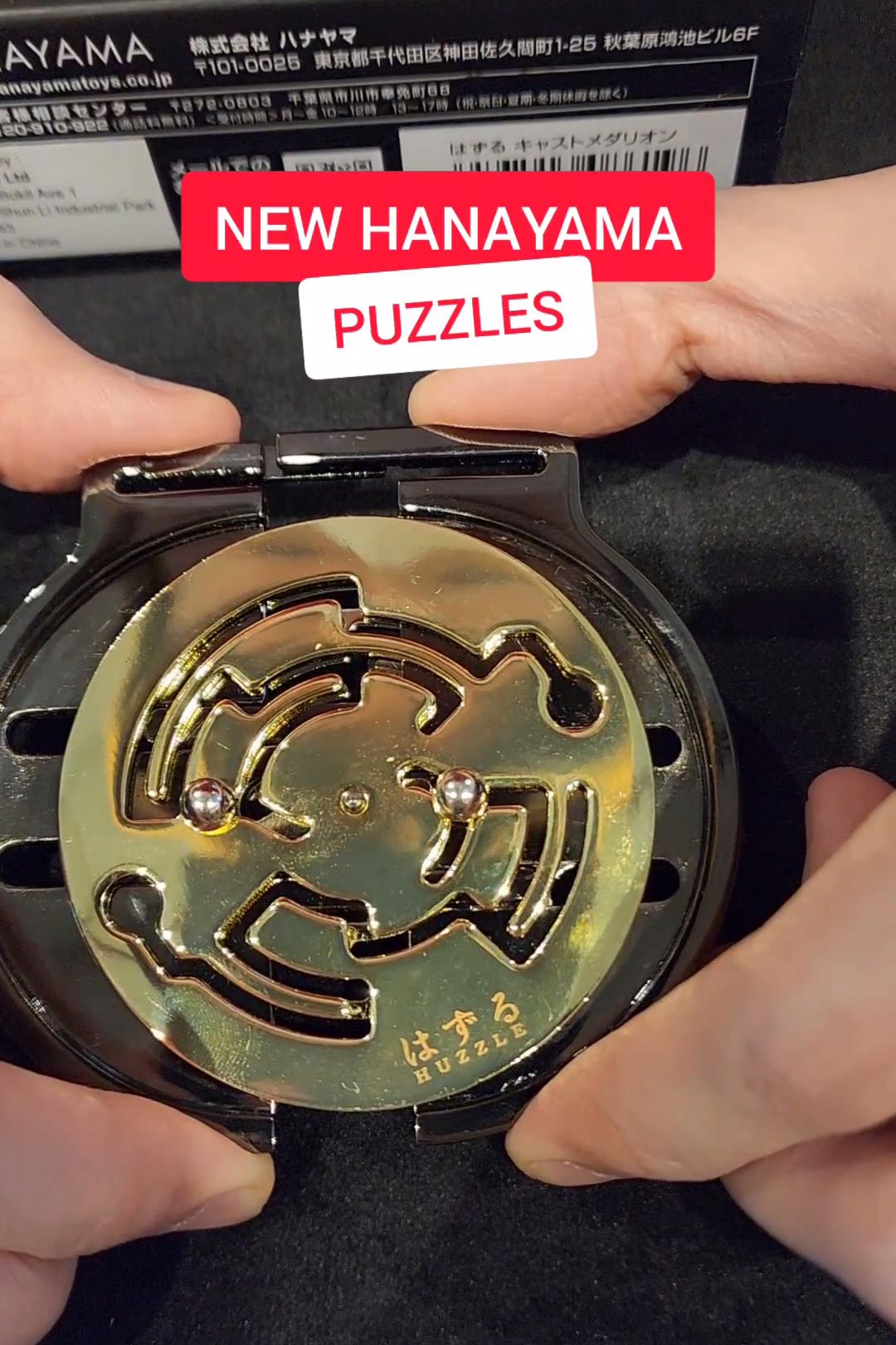 New Hanayama Puzzles!