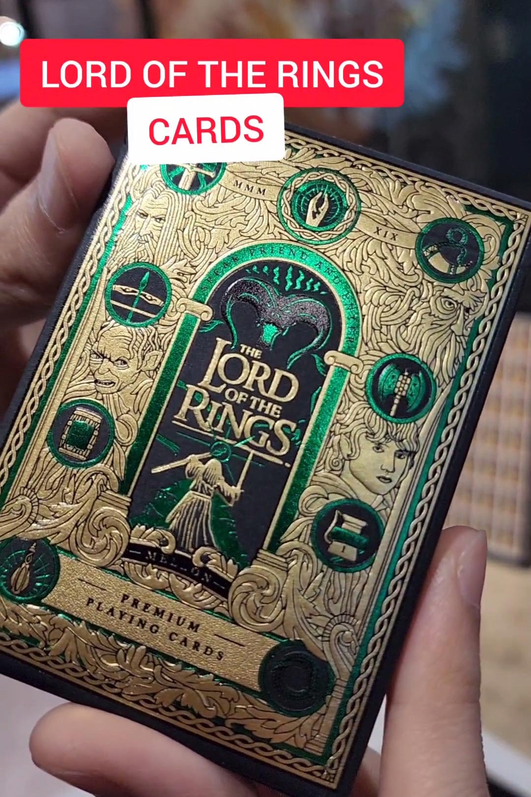 Lord of the Rings Playing Cards by Theory11