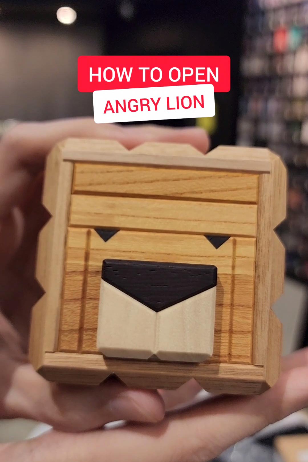 How to open the Angry Lion Box