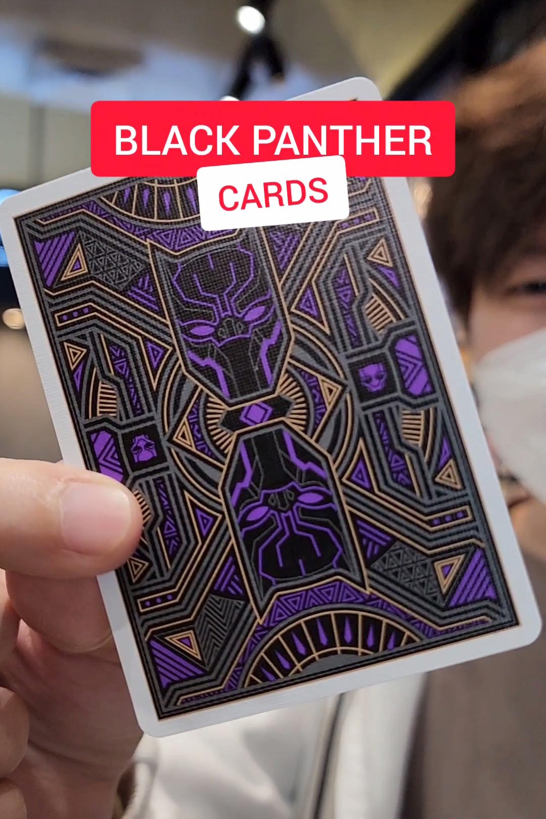 Black Panther Playing Cards