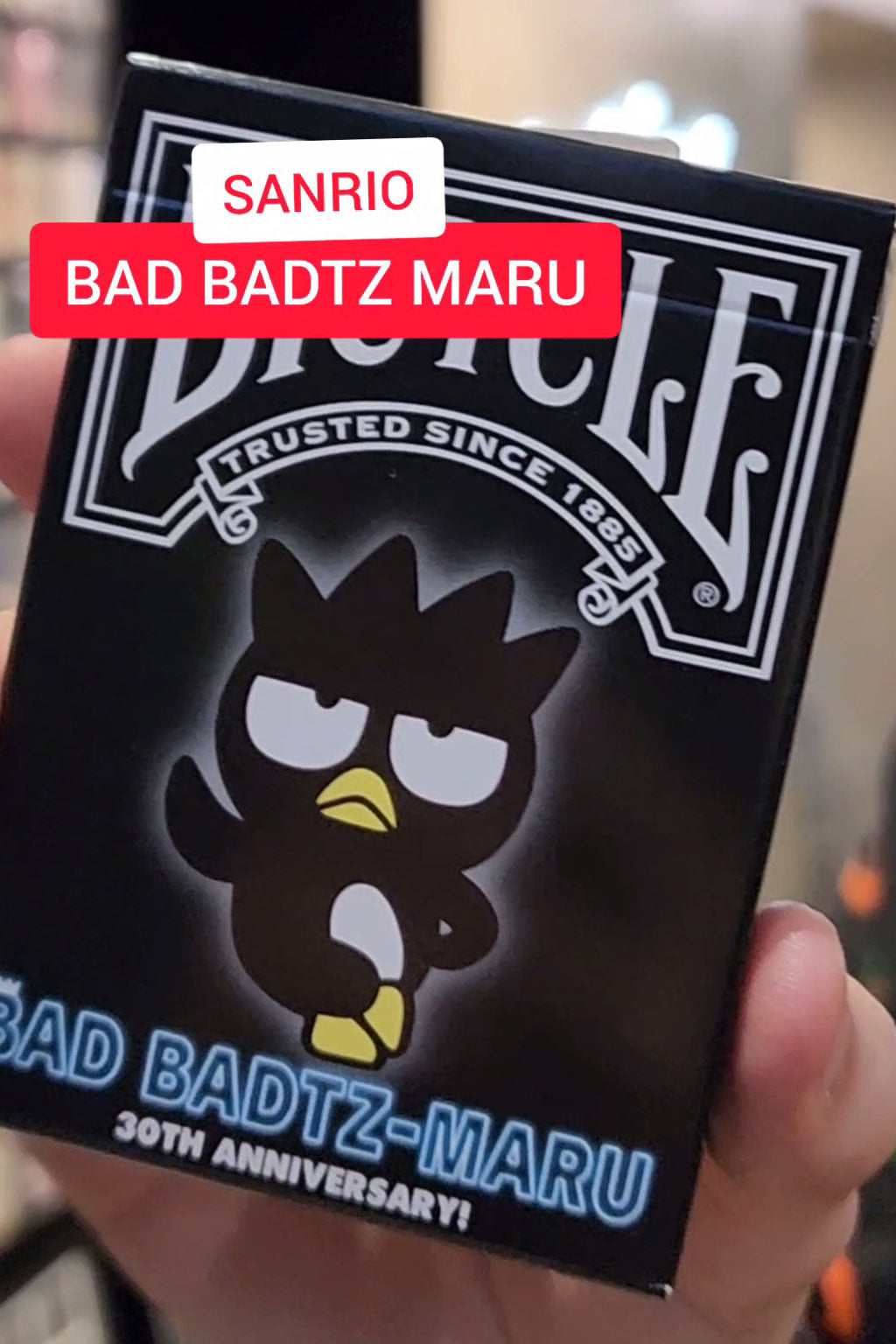 Bicycle Bad Badtz-Maru Playing Cards