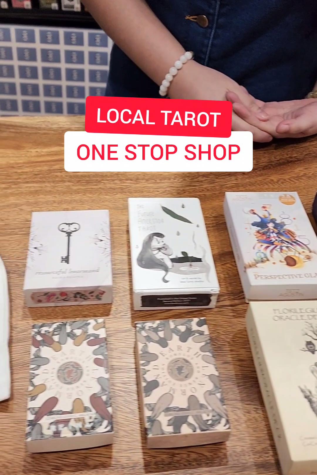 Locally Produced Tarot Shop!