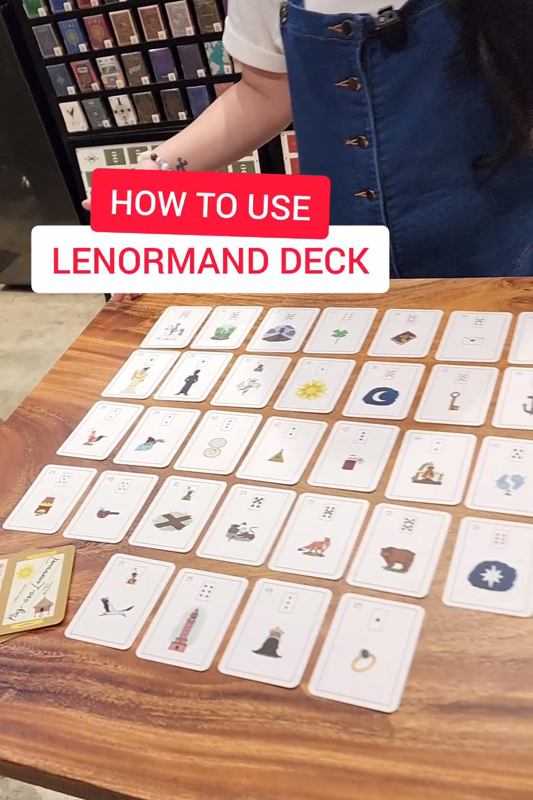 How to use a Lenormand Deck?