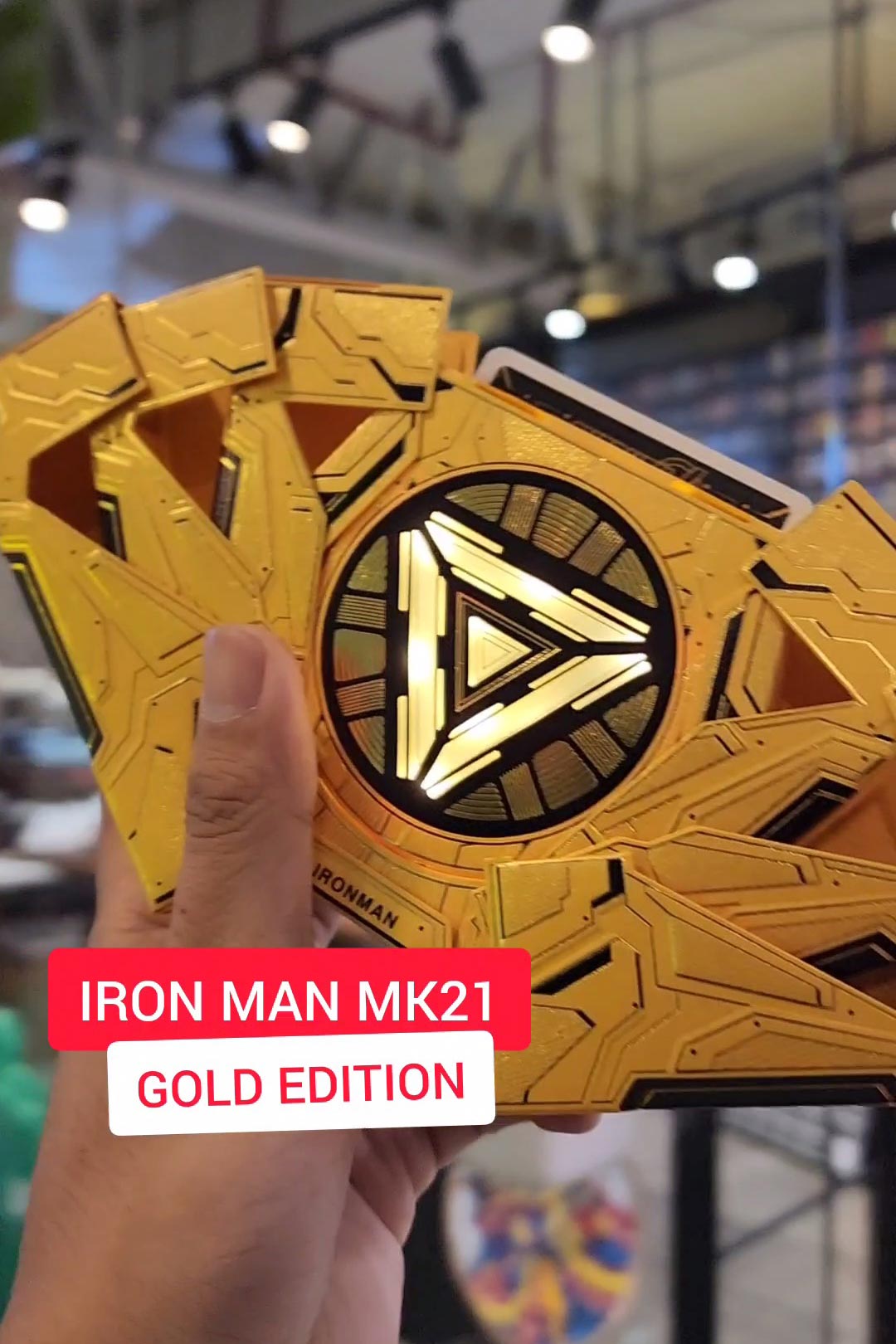 Iron Man Mark 21 Gold Edition Playing Cards