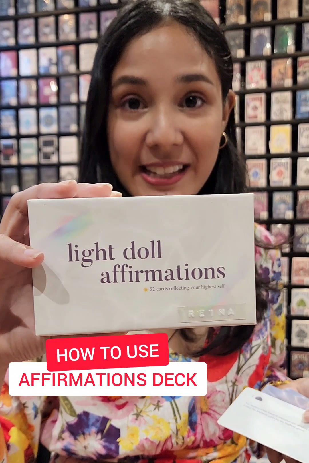 How to use the Light Doll Affirmations Deck?