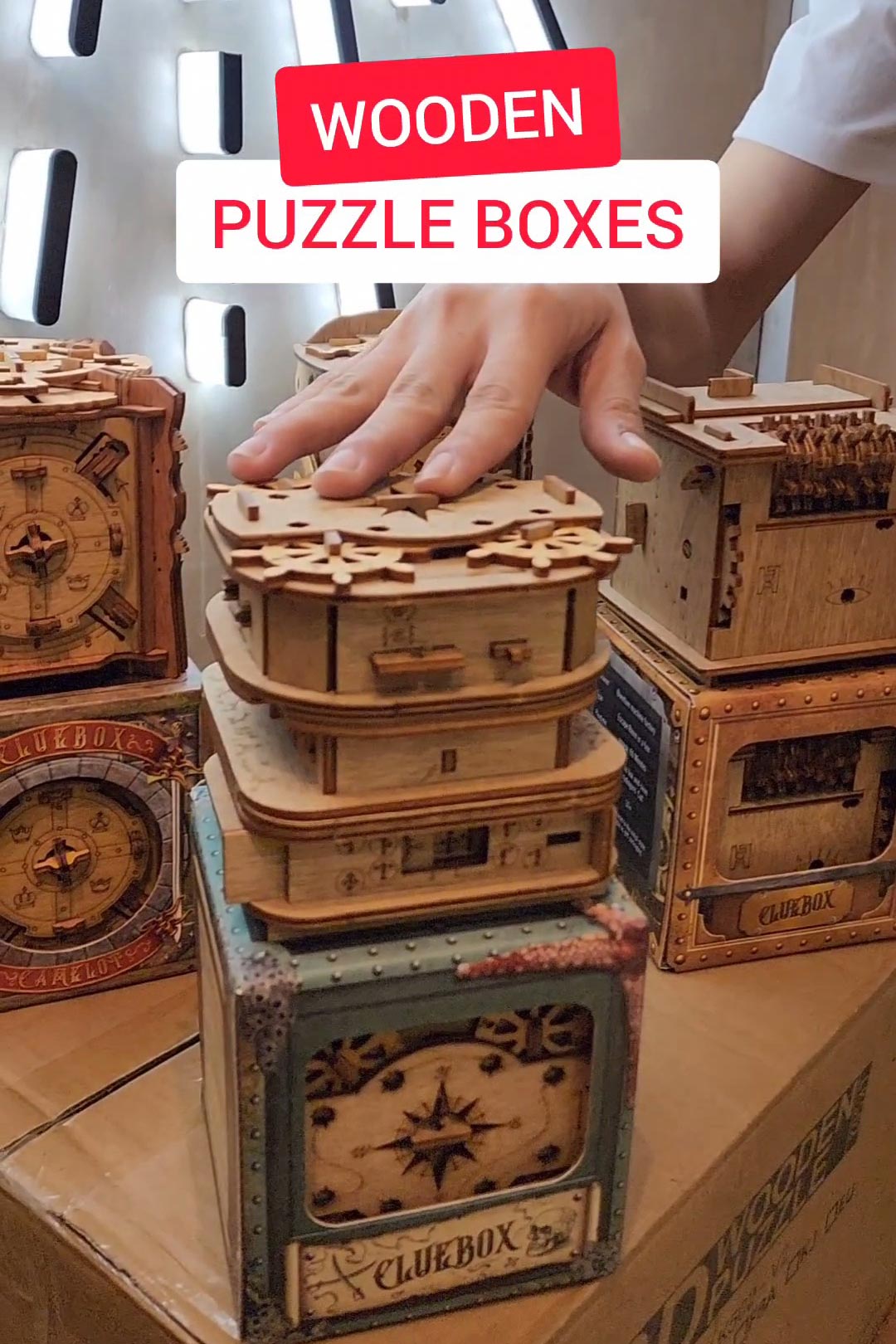 New and Restocked Puzzle Boxes!