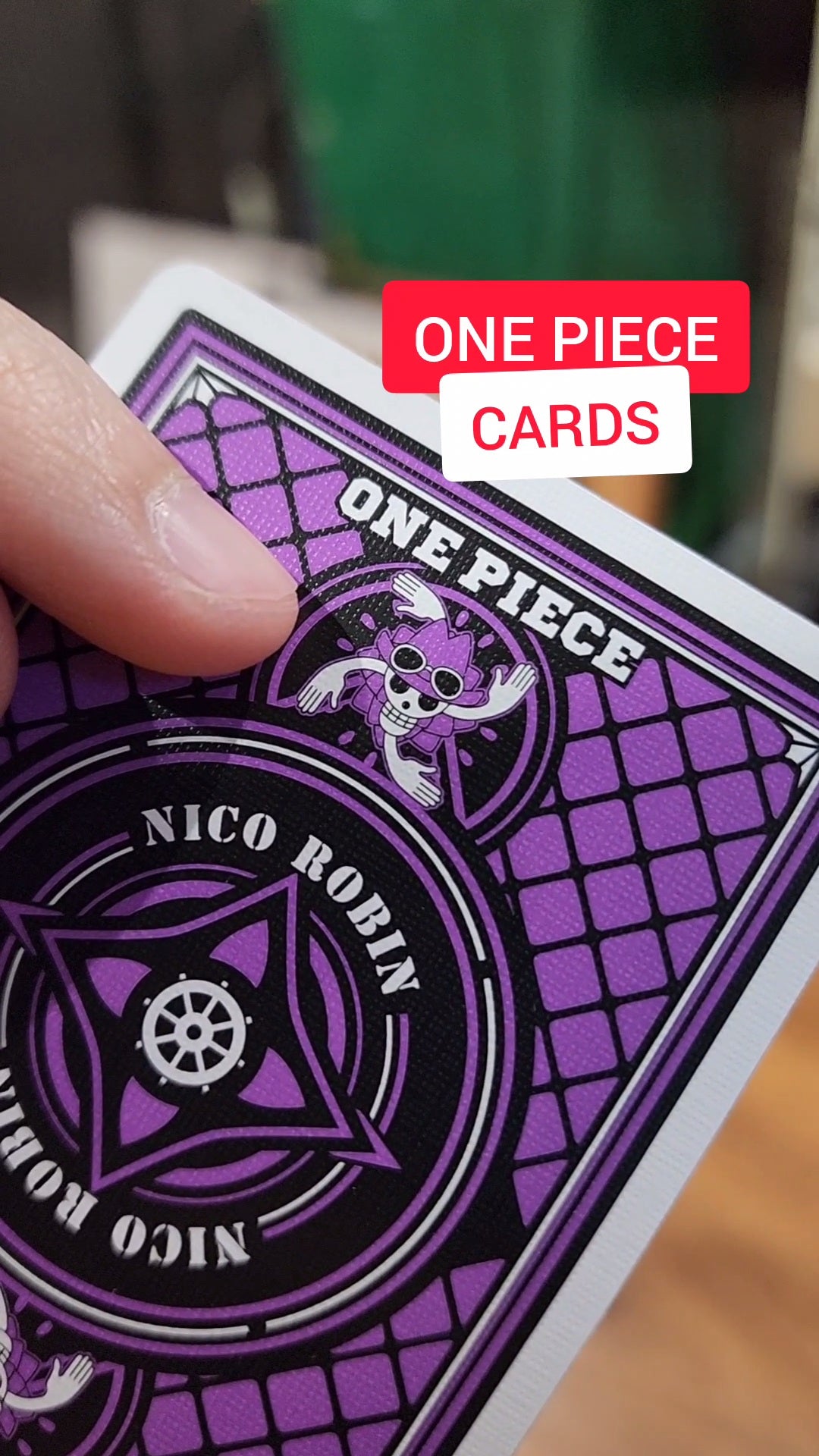 Unboxing the One Piece Playing Cards