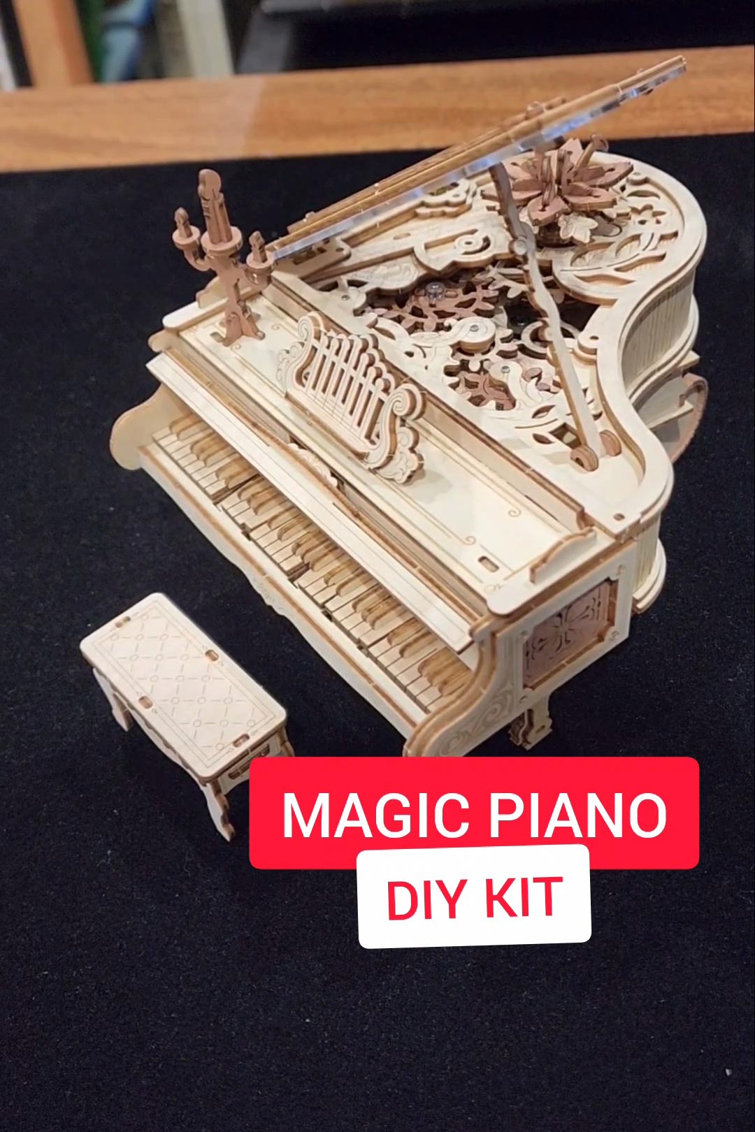 Magic Piano DIY Mechanical Kit