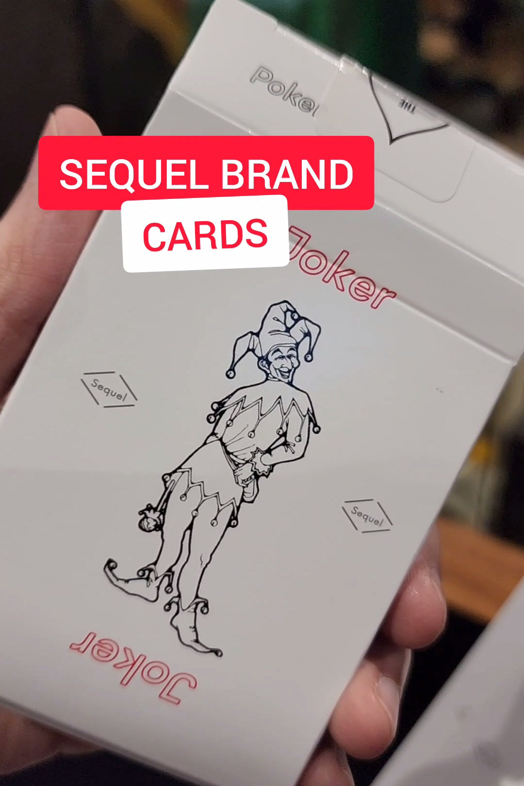 Sequel Playing Cards Unboxing
