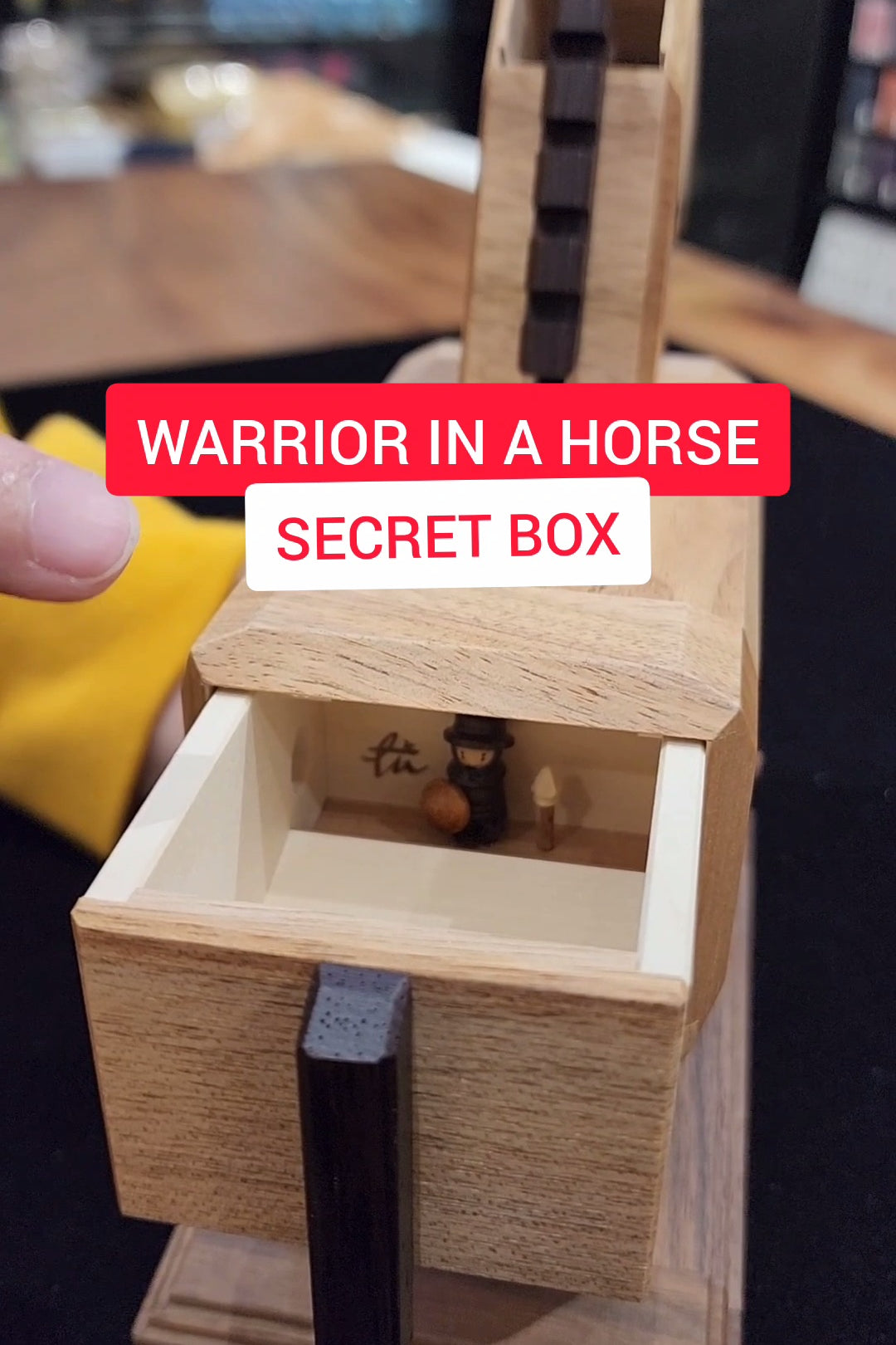 How to Open the Warrior in a Horse Secret Box