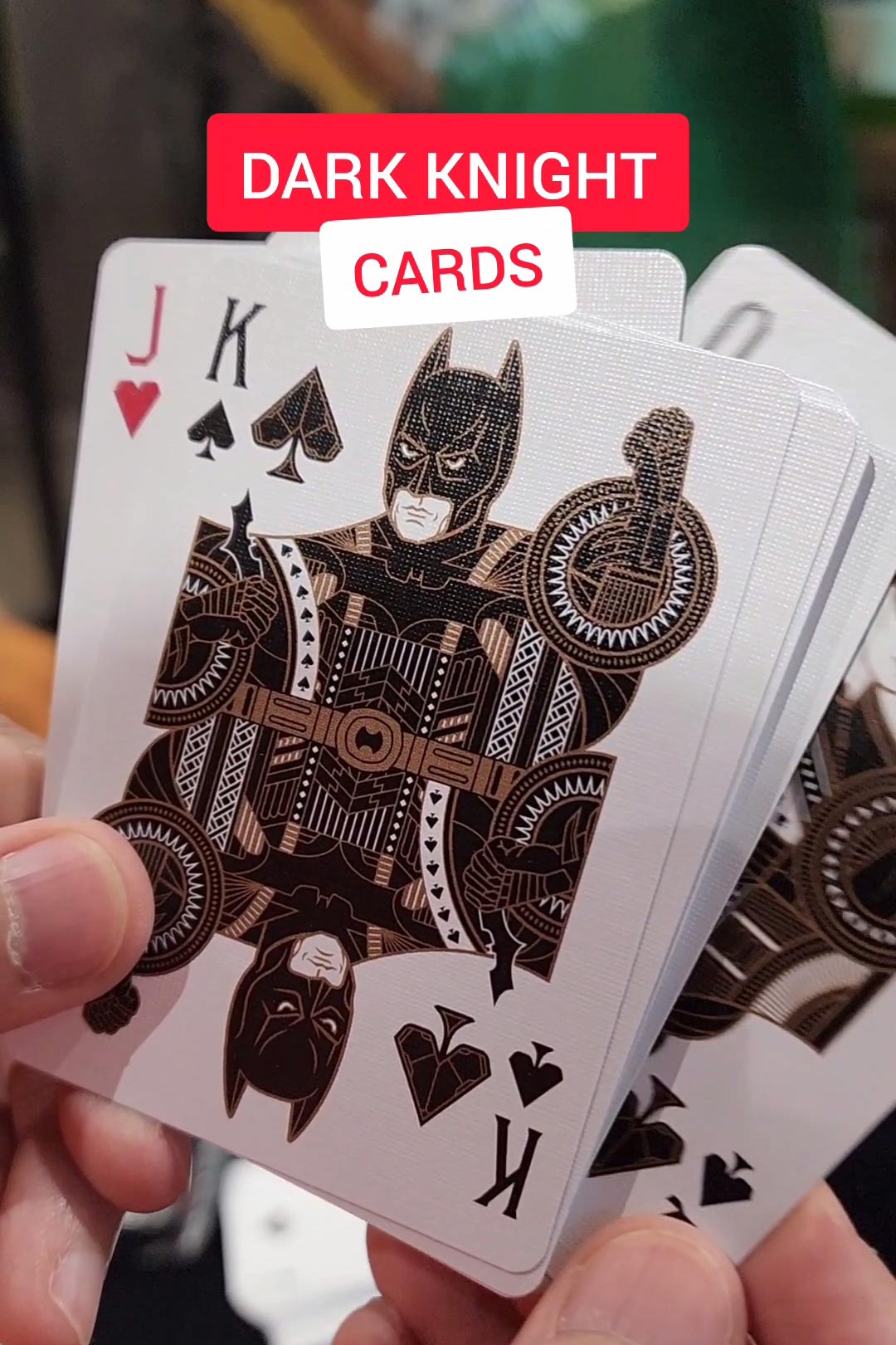 Batman the Dark Knight Playing Cards