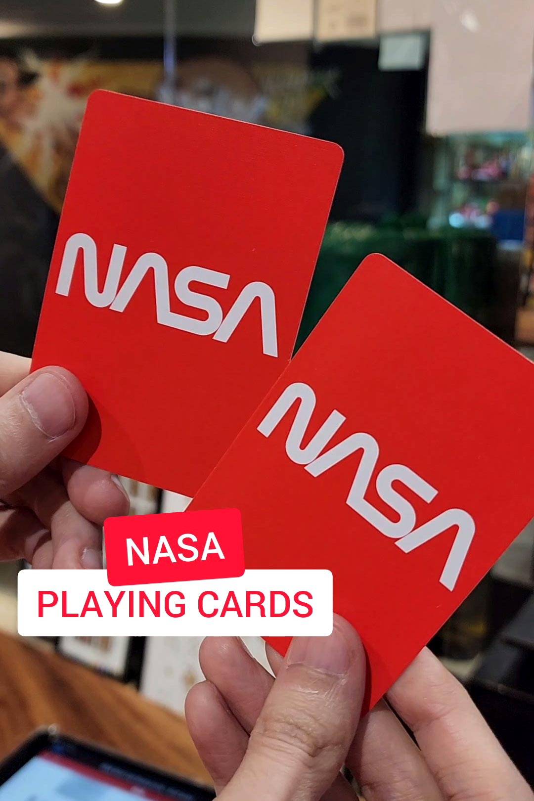 Unboxing NASA Playing Cards