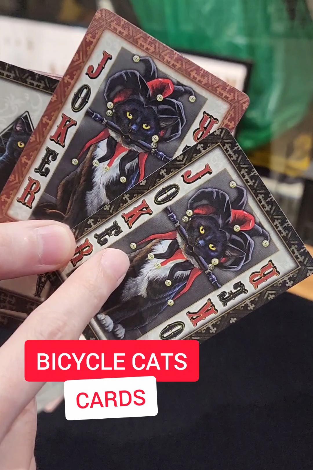 Unboxing Bicycle Cats Playing Cards
