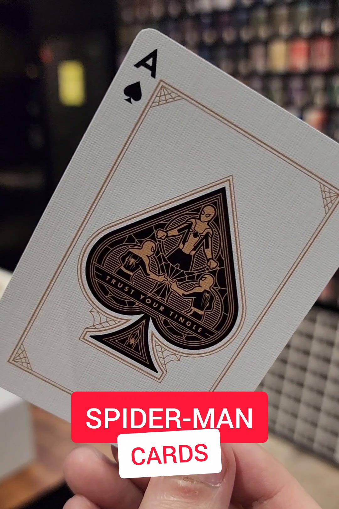 Spider-Man Playing Cards Unboxing
