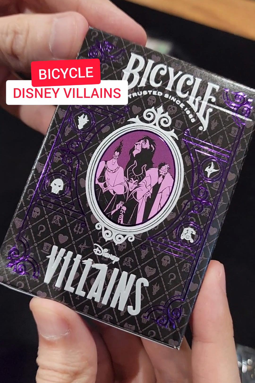 Bicycle Disney Villains Playing Cards