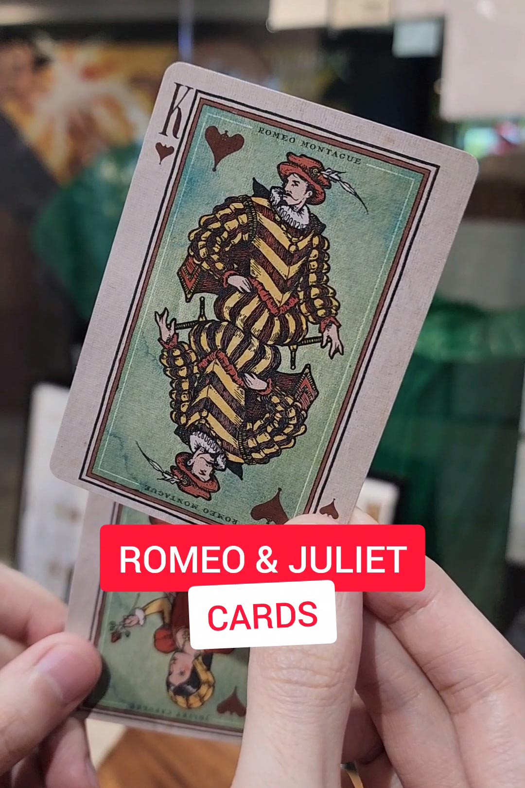 Romeo and Juliet Playing Cards