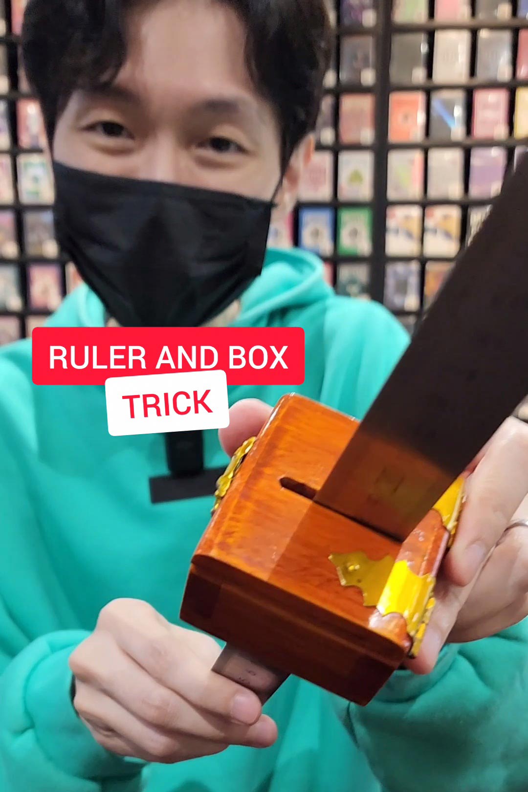 Ruler and Box Trick