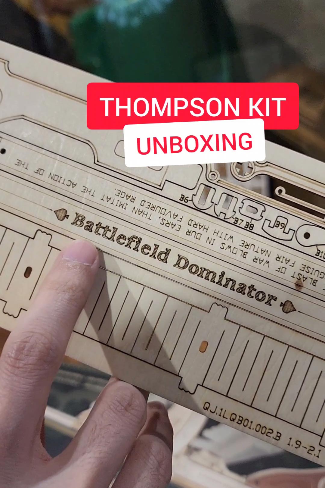 Unboxing Justice Guard Thompson SMG