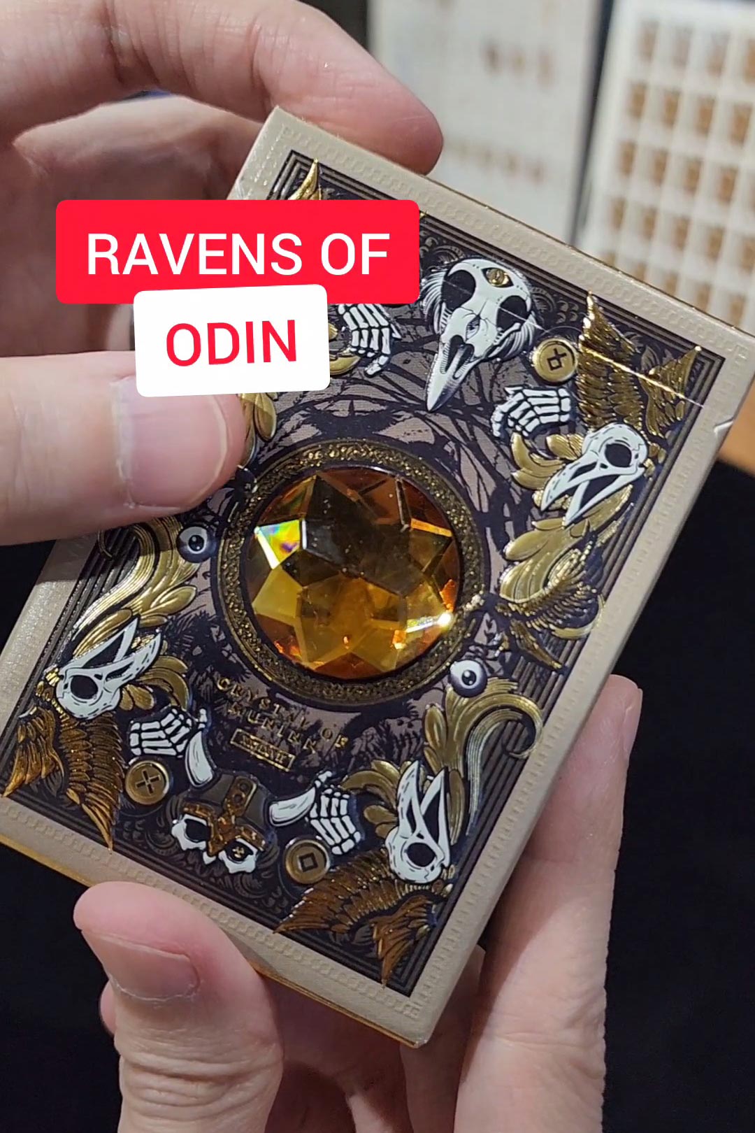 Unboxing Ravens of Odin Playing Cards