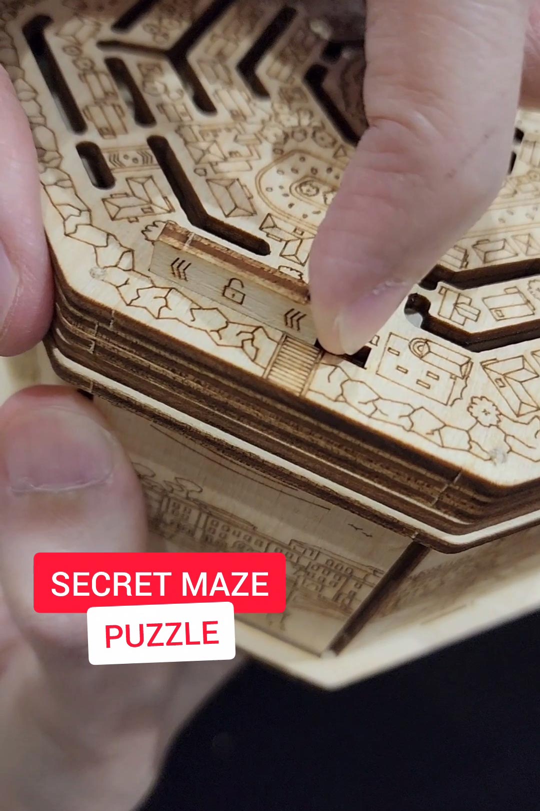 Secret Maze Puzzle Box