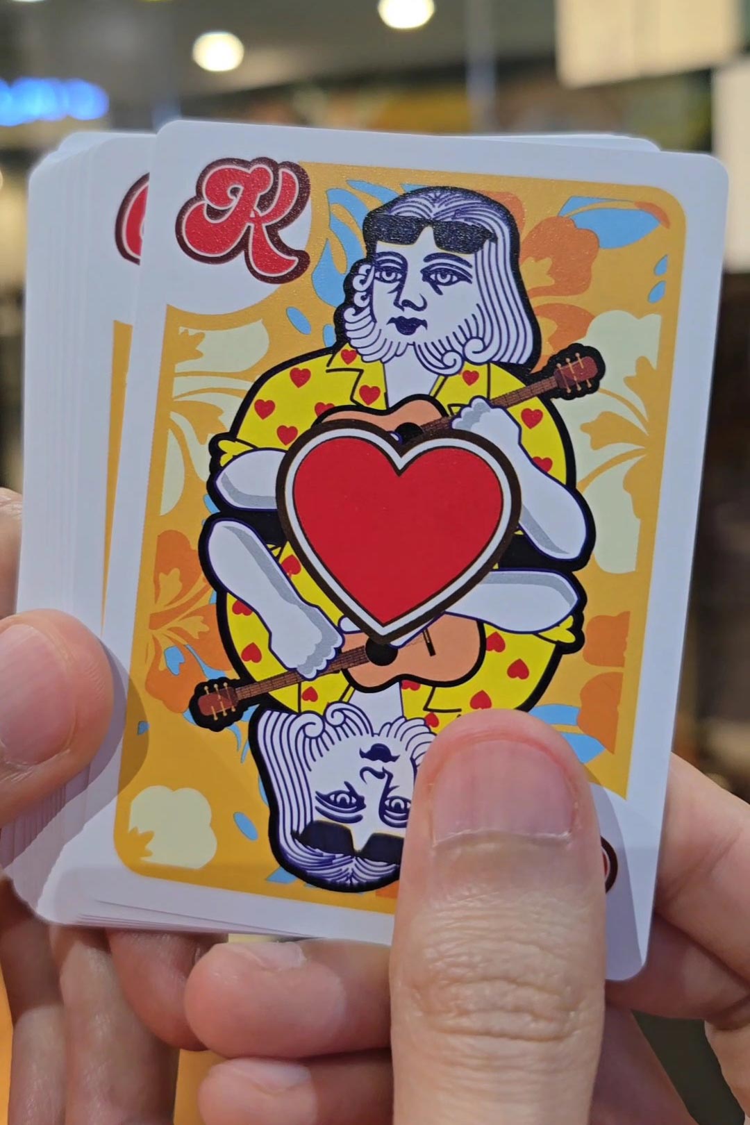 Summer Fun Plastic Playing Cards