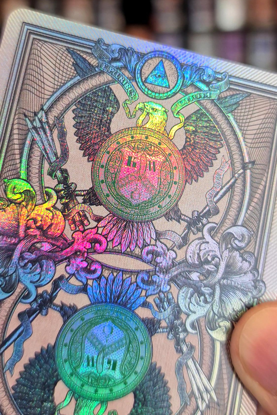 Legal Tender Holographic Edition Playing Cards