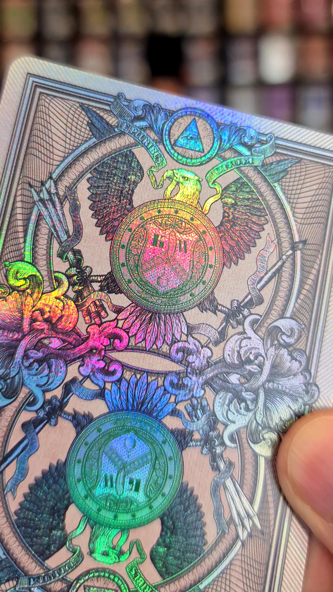 Legal Tender Holographic Edition Playing Cards