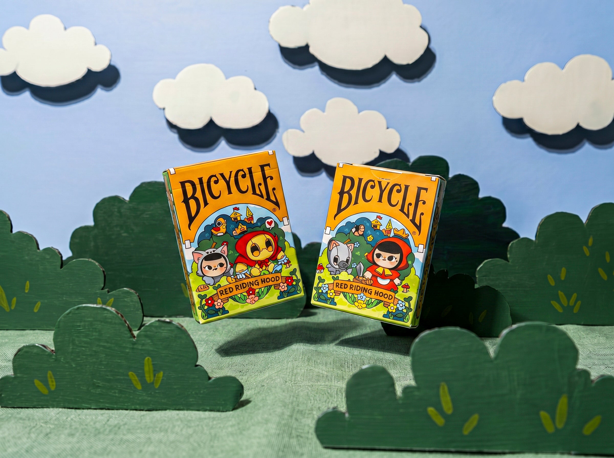 Bicycle Paper Royals Red Riding Hood