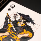 Ghost of Yotei Black Playing Cards