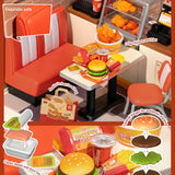 Super Creator Yum Yum Burgers DIY Miniature House
