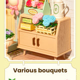 Super Creator Blooming Tea Garden DIY Miniature House