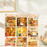 Super Creator Blooming Tea Garden DIY Miniature House