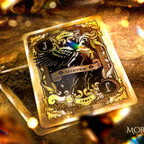 Morpheus Seal of Golden Sand Gilded Playing Cards