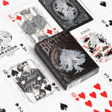 Bicycle Dragon Black Playing Cards