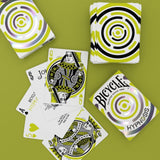 Bicycle Hypnosis Green Playing Cards