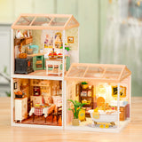 Super Creator Farmhouse Kitchen DIY Miniature House