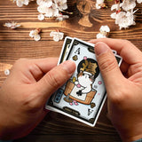 Onsen Neko Foil and Gilded Playing Cards