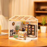 Super Creator Energy Supply Store DIY Miniature House