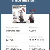 Mechmix Oil Pump Jack DIY Mechanical Kit