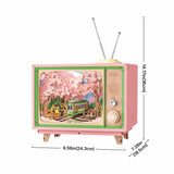 Sakura Dreamy Tour Music Box DIY Mechanical Puzzle