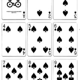 Bicycle Kinashi Cycle 60th Anniversary Playing Cards