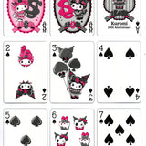 Bicycle My Melody 50th Anniversary and Kuromi 20th Anniversary Playing Cards