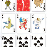 Fontaine Nickelodeon Ren and Stimpy Playing Cards